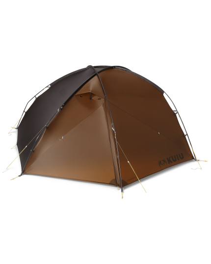 Mountain Star 3 Person Tent | Gunmetal-Camel