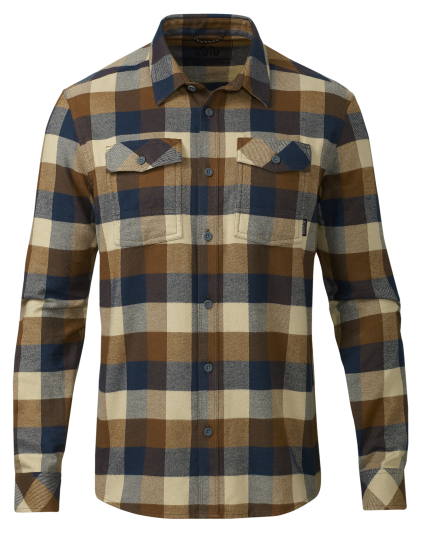 Field Flannel Shirt | Saddle Trio