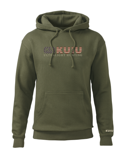 KUIU Patriotic Logo Hoodie | Army