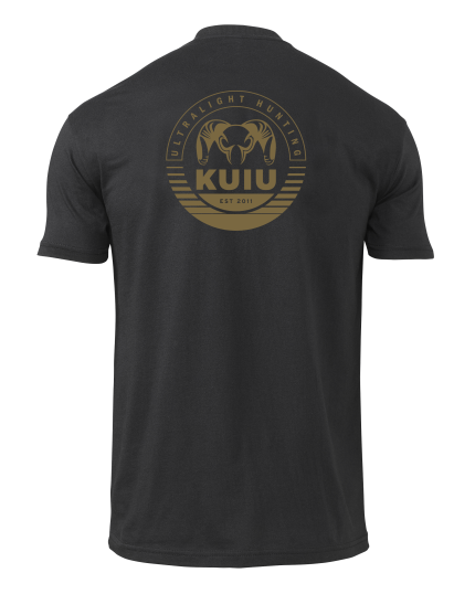 KUIU Circle Back Logo T-Shirt | Black