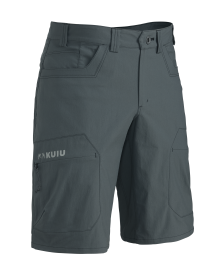 KUIU Kutana Stretch Woven 13″ Short | Gunmetal