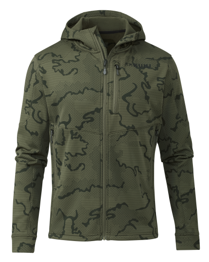 Ridgepoint Fleece Hoodie | Olive Tonal